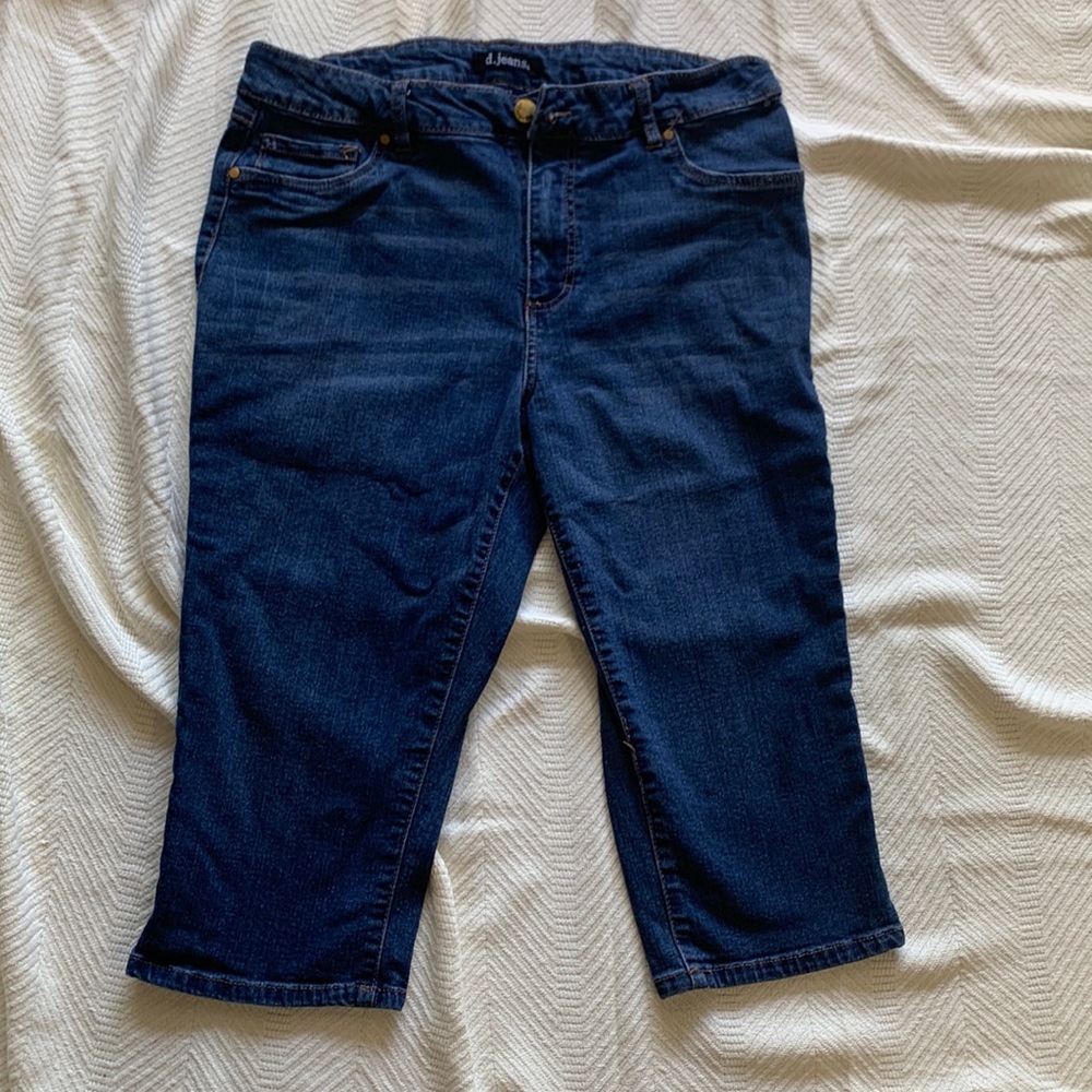 D. Jeans size 12 cropped